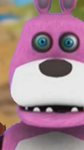 ai character: bootleg bonnie background