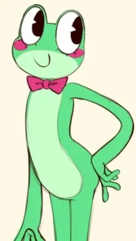 ai character: ribbit background