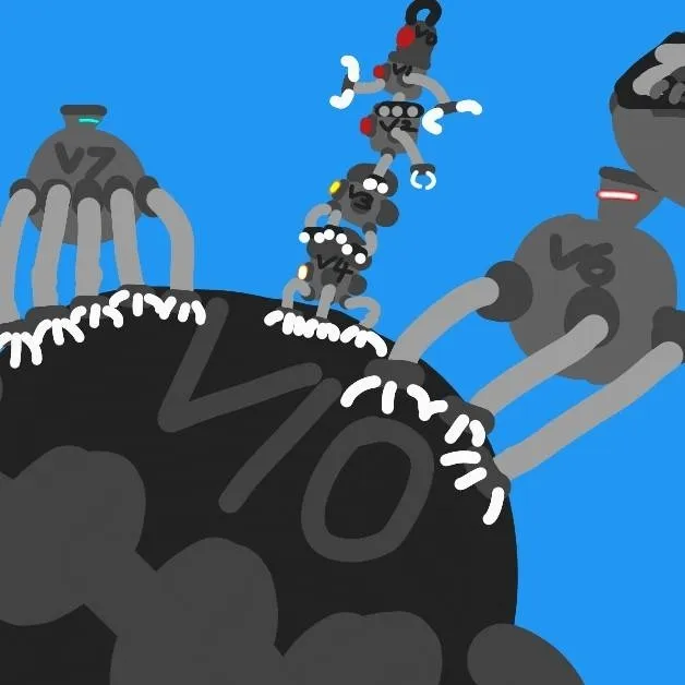 chat with ai character: Omnidroid land