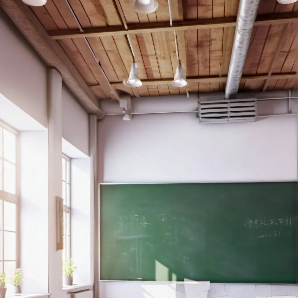 chat with ai character: Classroom, Room 7