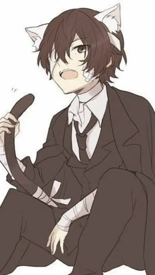 ai character: Catboy Dazai background