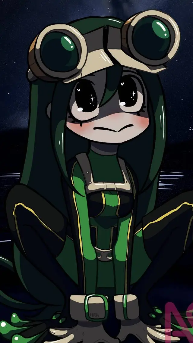 ai character: Tsuyu  background