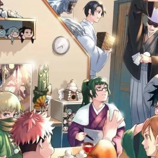 chat with ai character: Jjk sleepover 