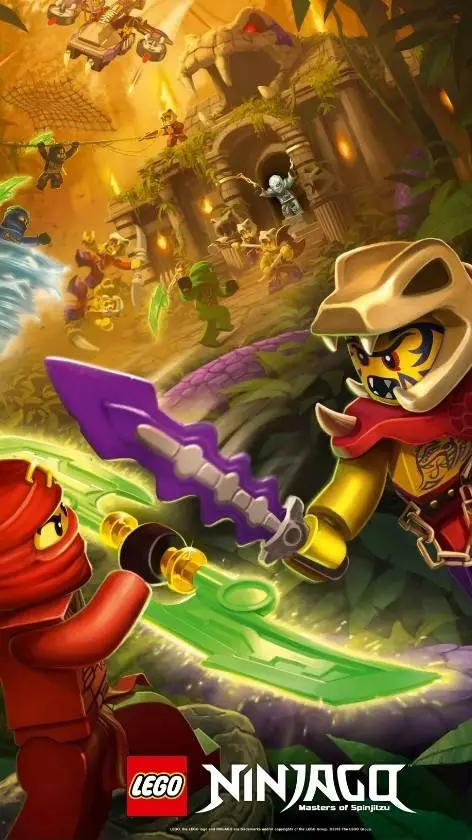 ai character: Ninjago S4!  background