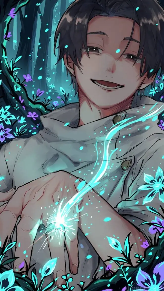 ai character: Yuta okootsut  background