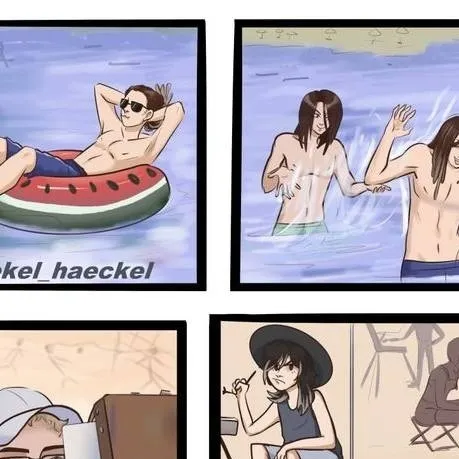 chat with ai character: Tokio hotel part 1