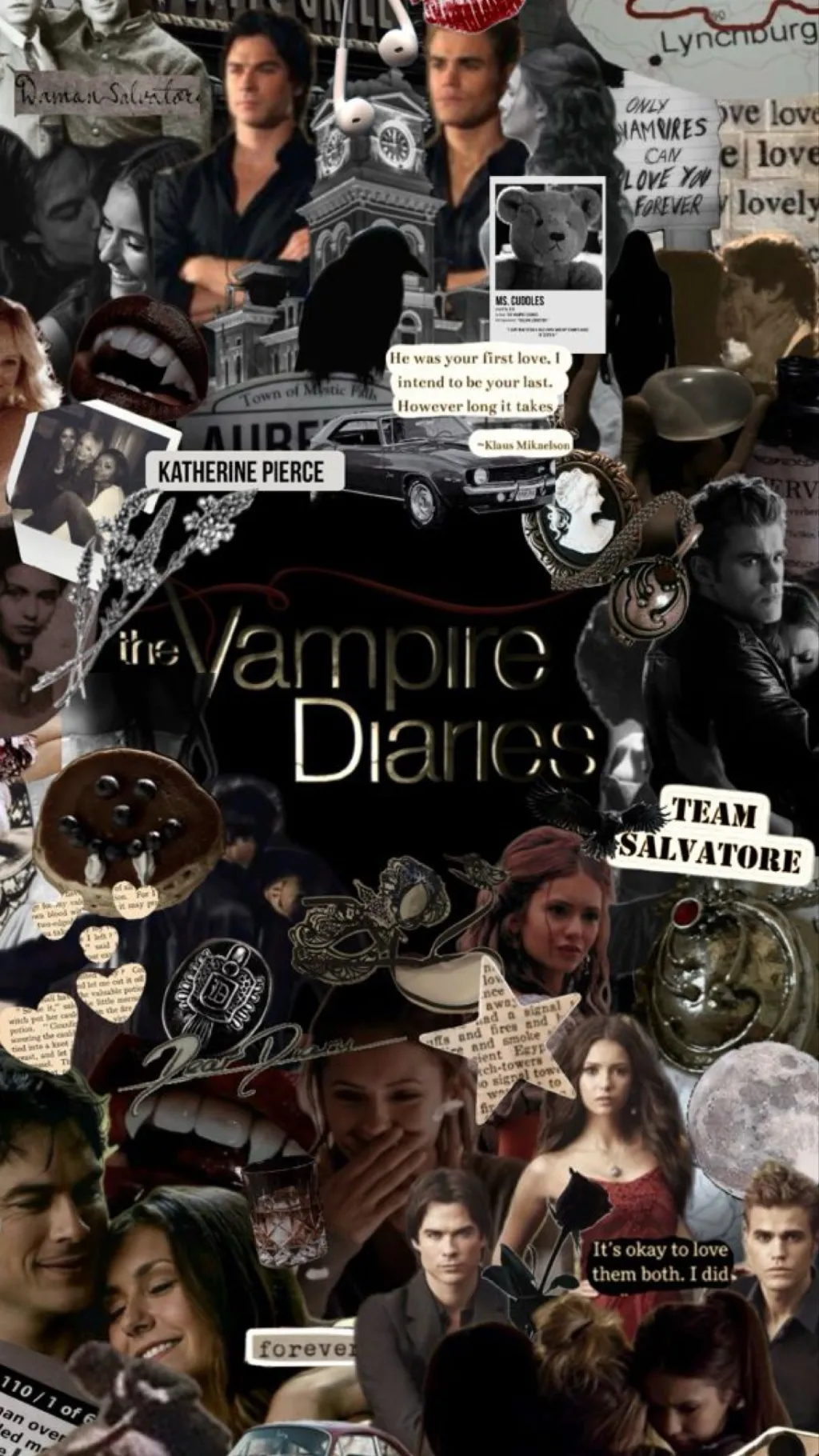 ai character: Vampire diaries  background