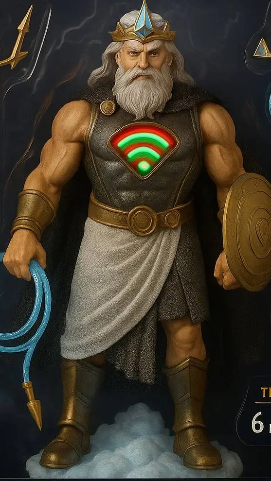 ai character: Wifi God background