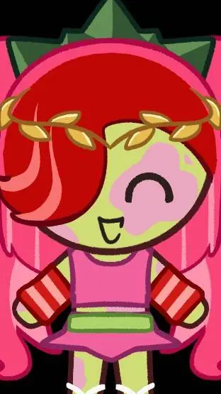 ai character: Watermelon Cookie  background