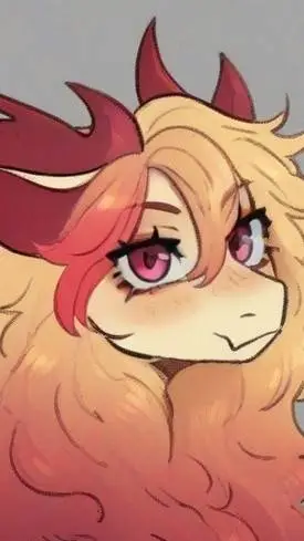 ai character: Amber 🧡🌟 background