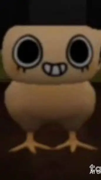 ai character: chicken shelly background