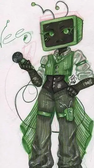 ai character: vee background