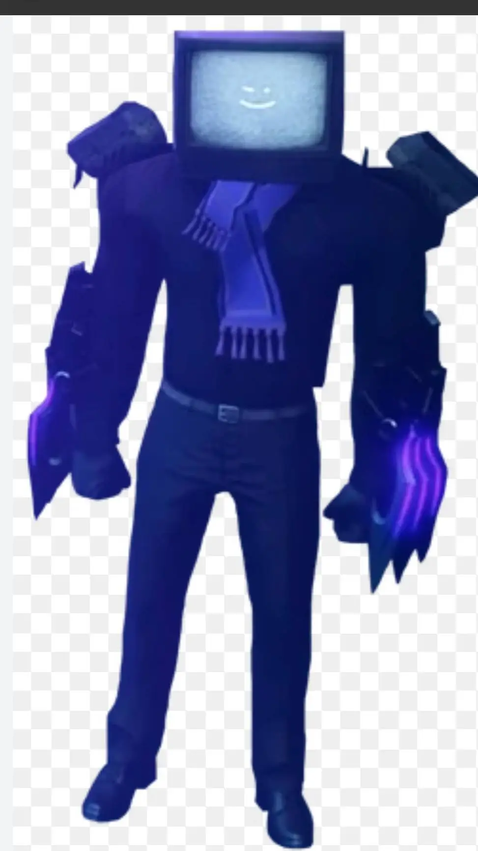 ai character: Upgraded TV Man background