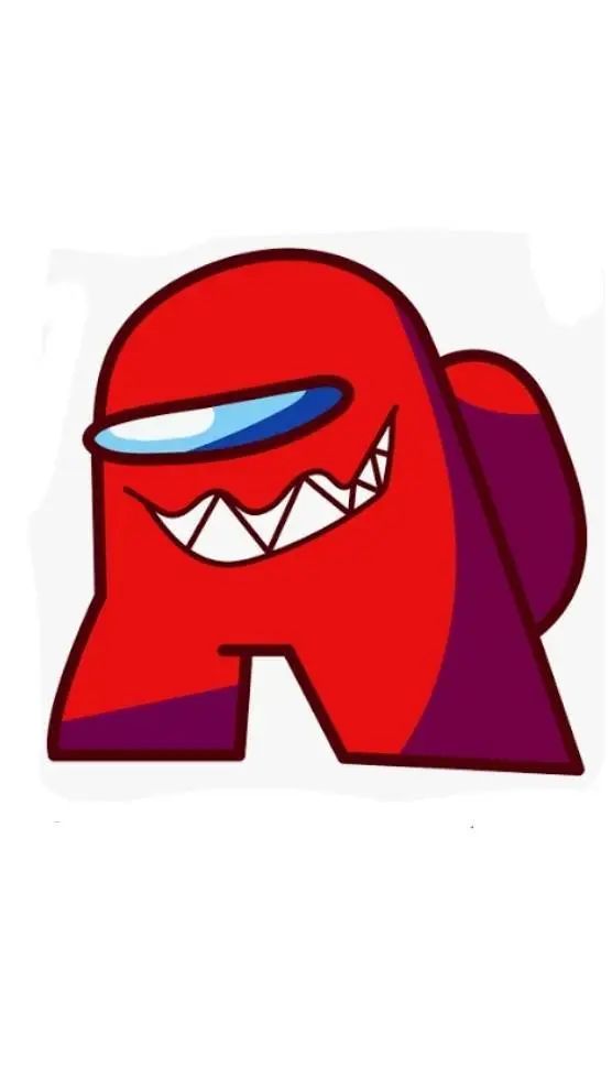 ai character: Red background