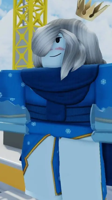 ai character: snow queen background