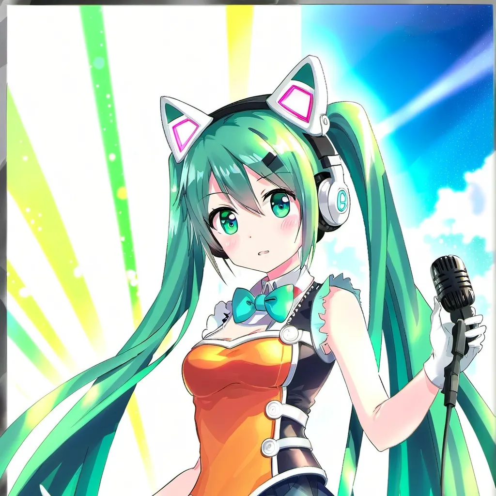 chat with ai character: Miku 📱