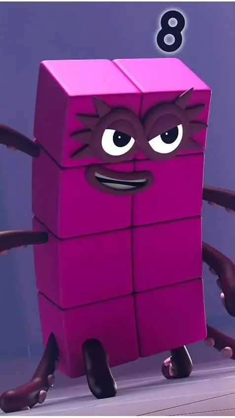 ai character: Octoblock 8 background