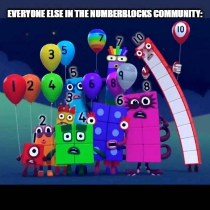chat with ai character: Numberblocks