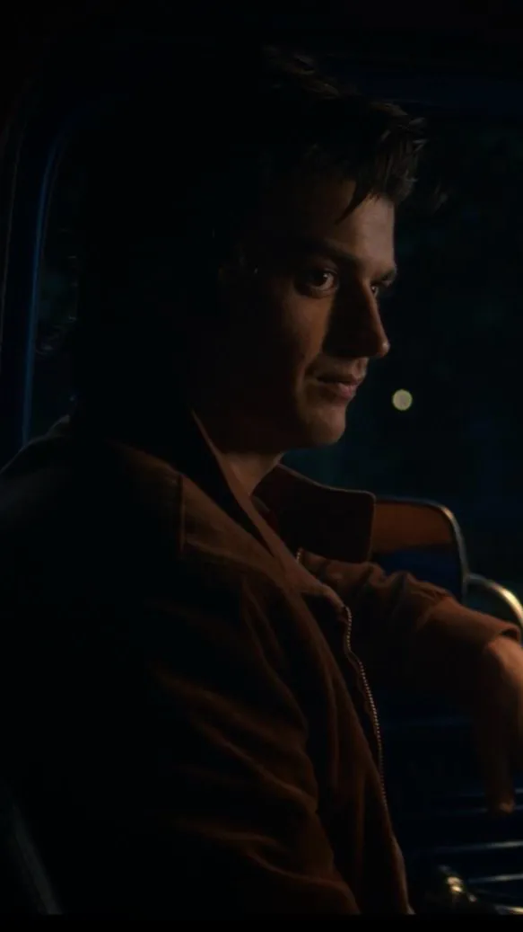 ai character: steve harrington  background