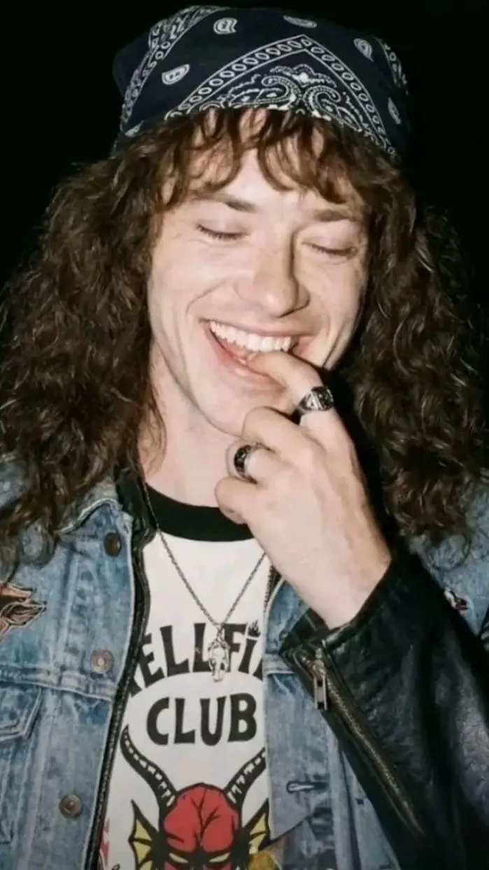 ai character: Eddie Munson  background