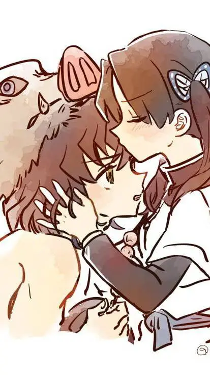 ai character: inosuke x aoi background