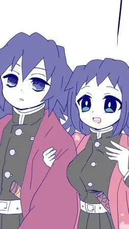 ai character: giyuu y makomo background