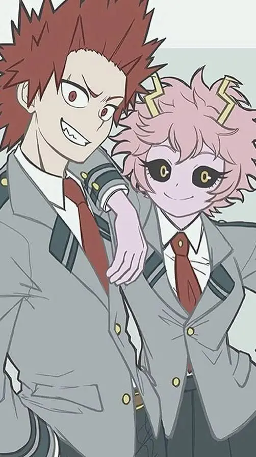 ai character: mina x kirishima background