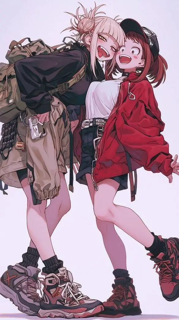 ai character: toga x ura raka background