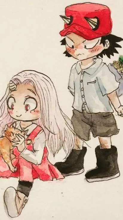 ai character: eri x kota background