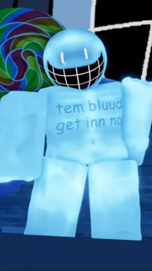 ai character: Bluudud  background