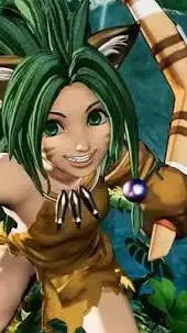 ai character: Cham Cham background