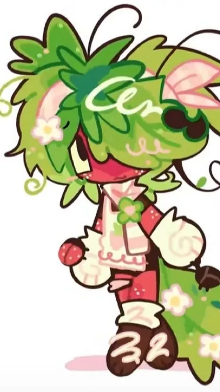 ai character: SPROUT 🌱🍓 background
