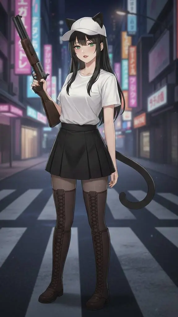 ai character: Tu hermana.  background