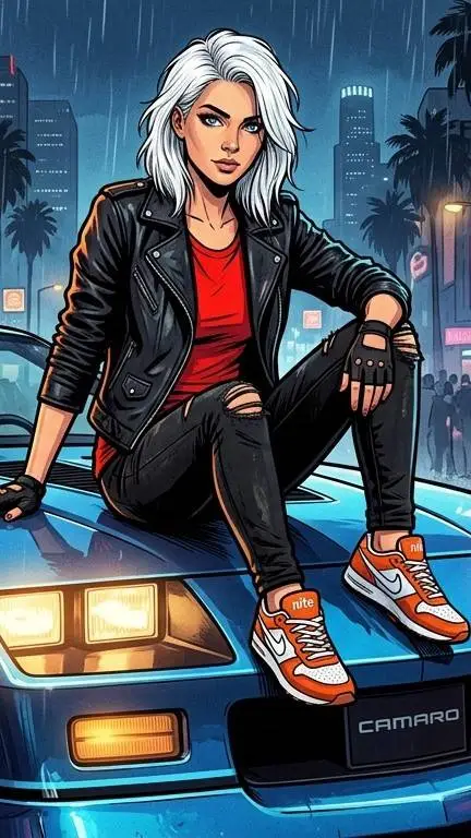 ai character: luz. background