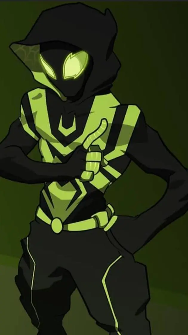 ai character: Spider-Slime  background