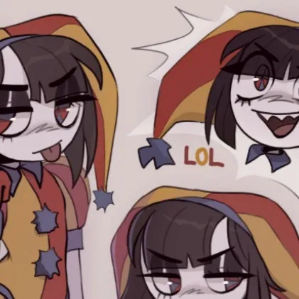 chat with ai character: 😈 Evil Pomni 🎪