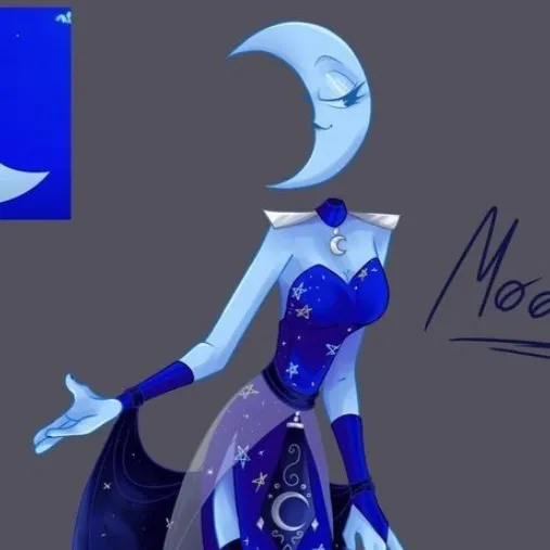 chat with ai character: Moon