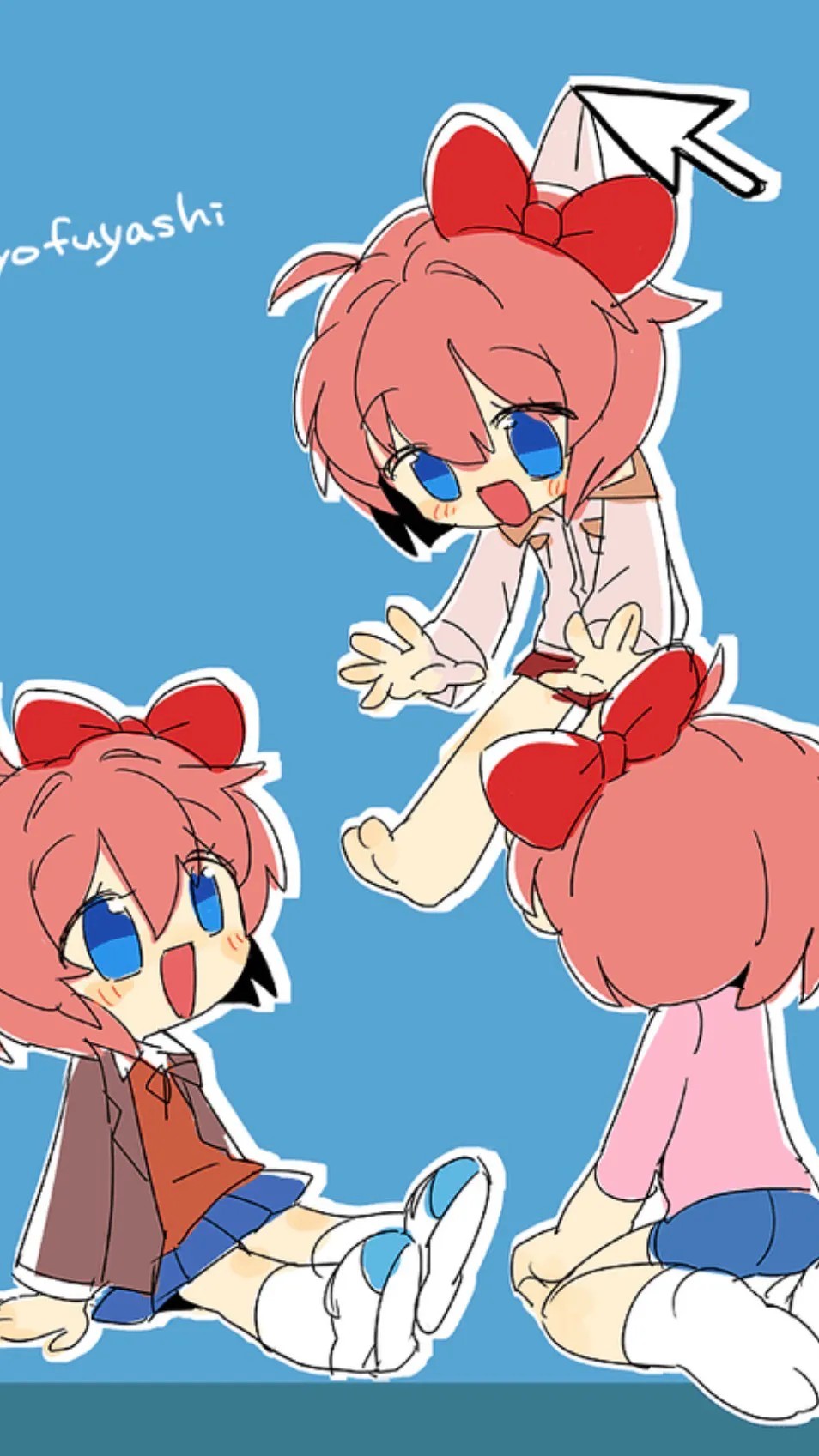 ai character: Sayori background