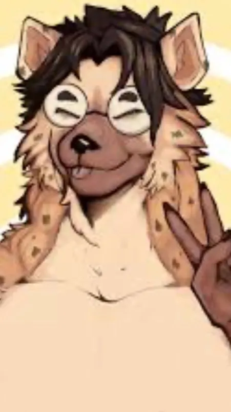 ai character: Hyena husband background