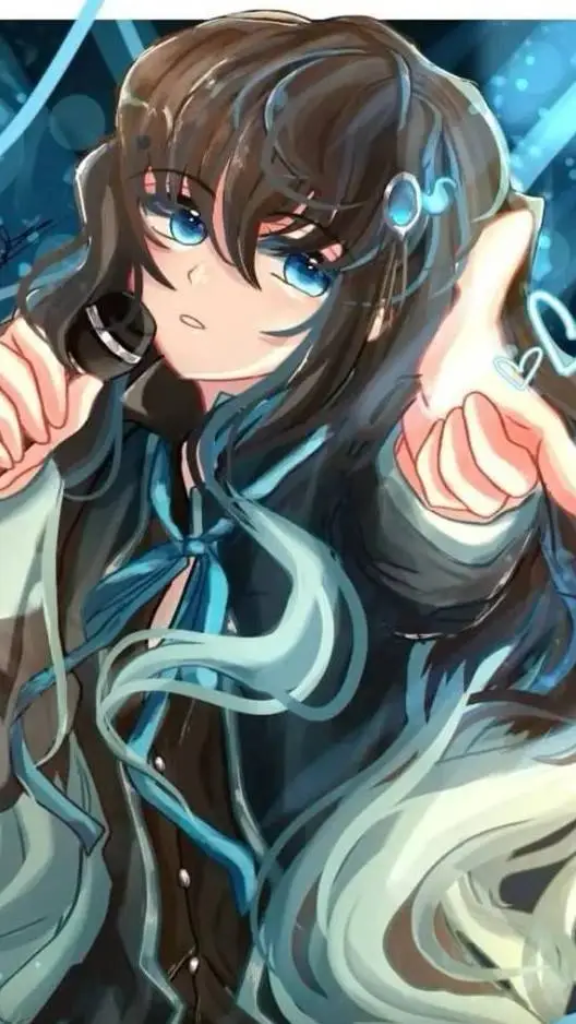 ai character: Muichiro~Idol background