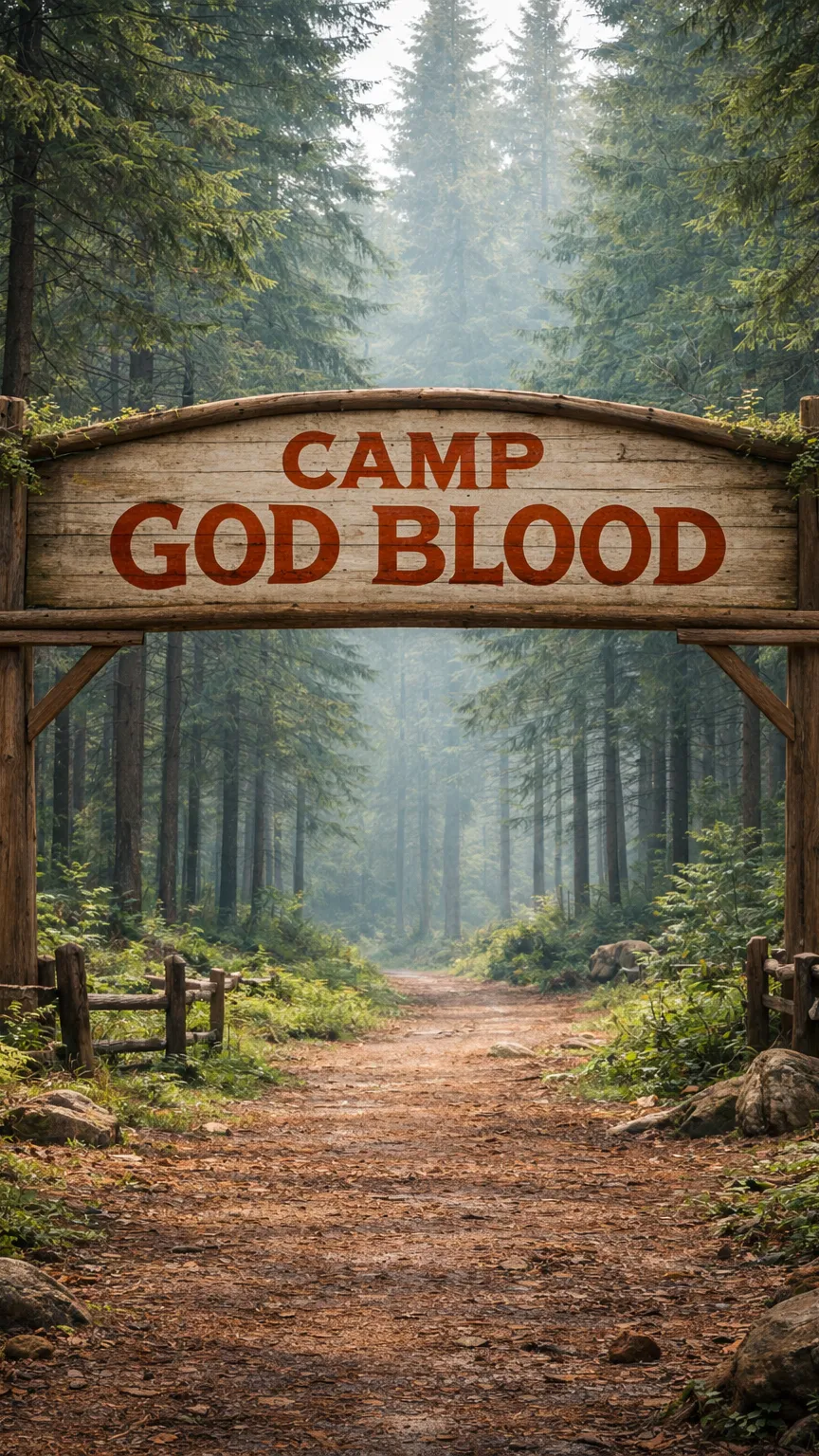 ai character: Camp god blood background