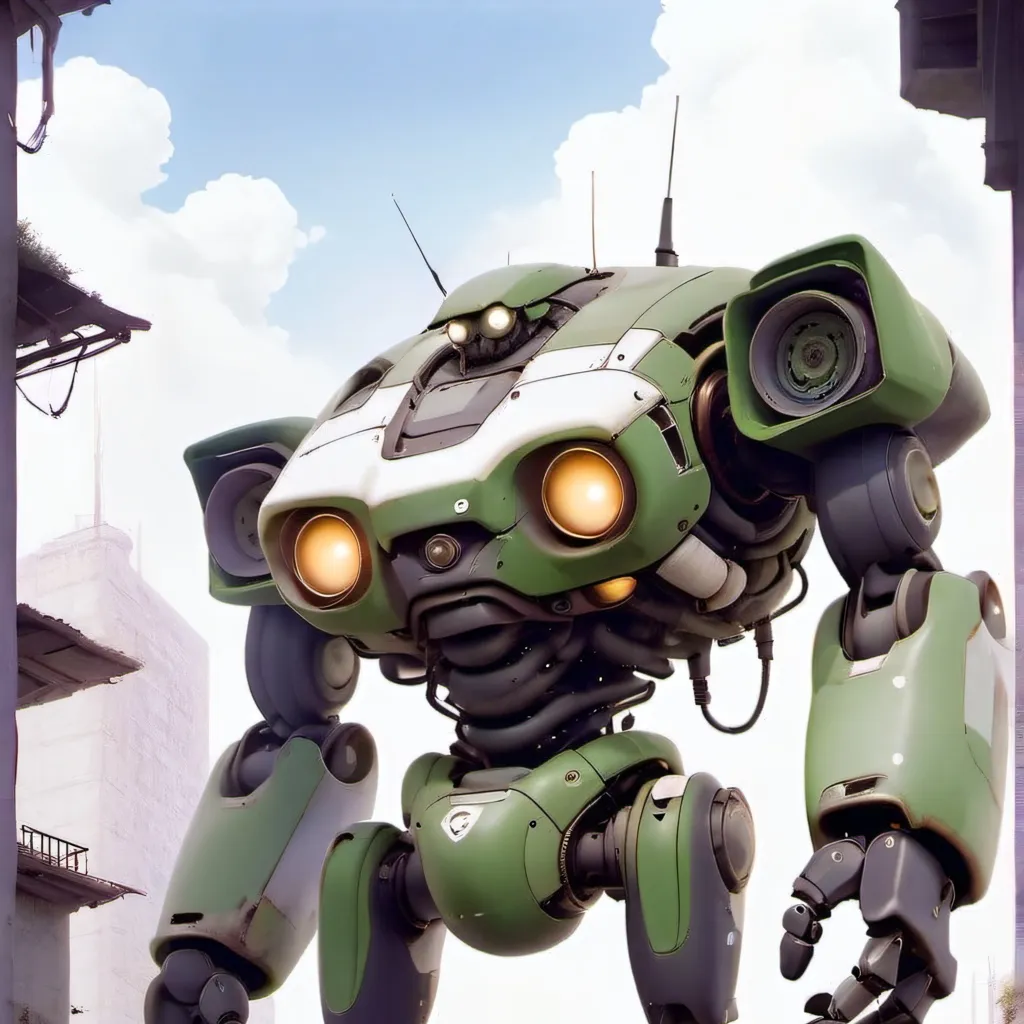 chat with ai character: robot