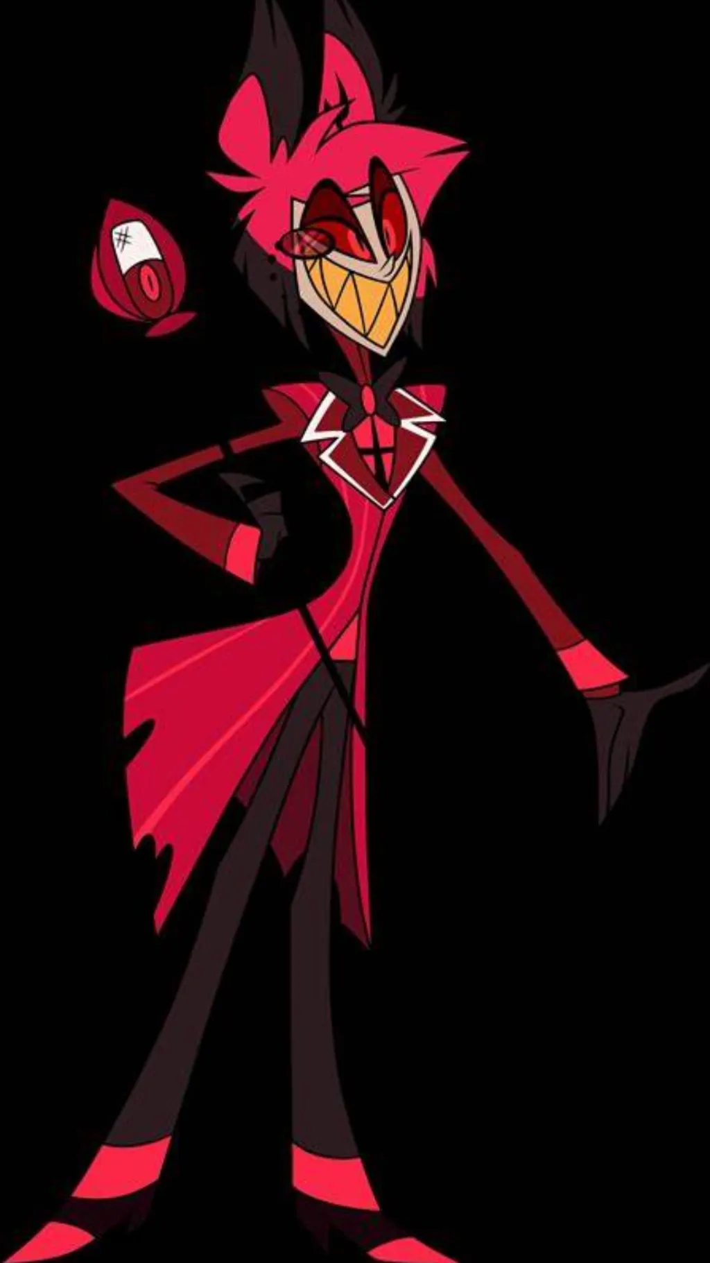 ai character: Alastor drunk background