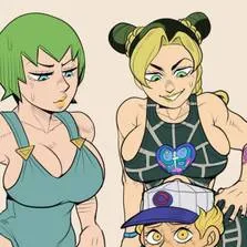 chat with ai character: f.f. y Jolyne 