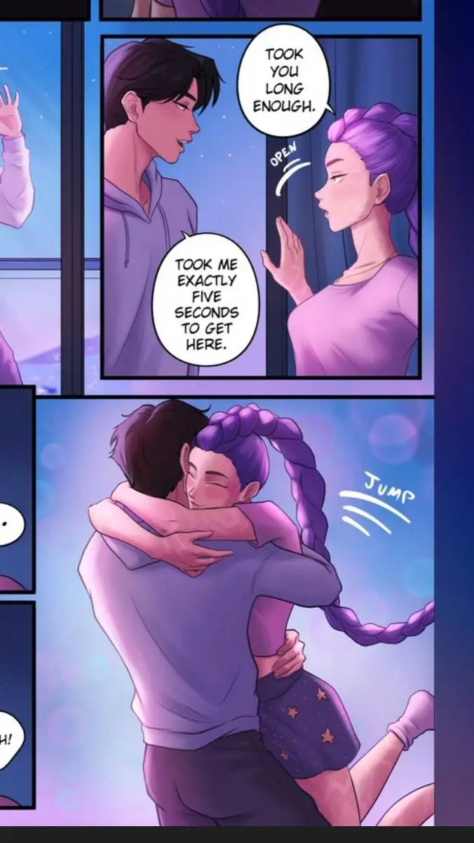 ai character: Rumi and Jinu  background