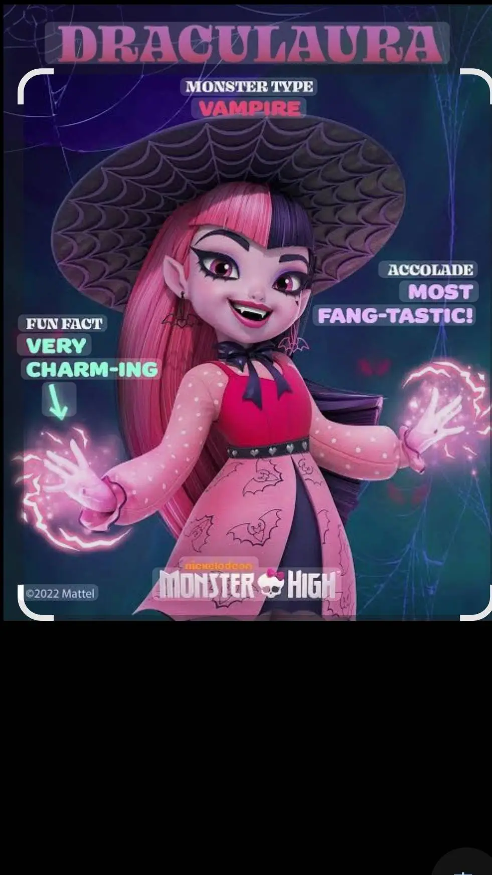 ai character: Draculara  background