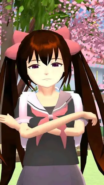 ai character: l-lma  background