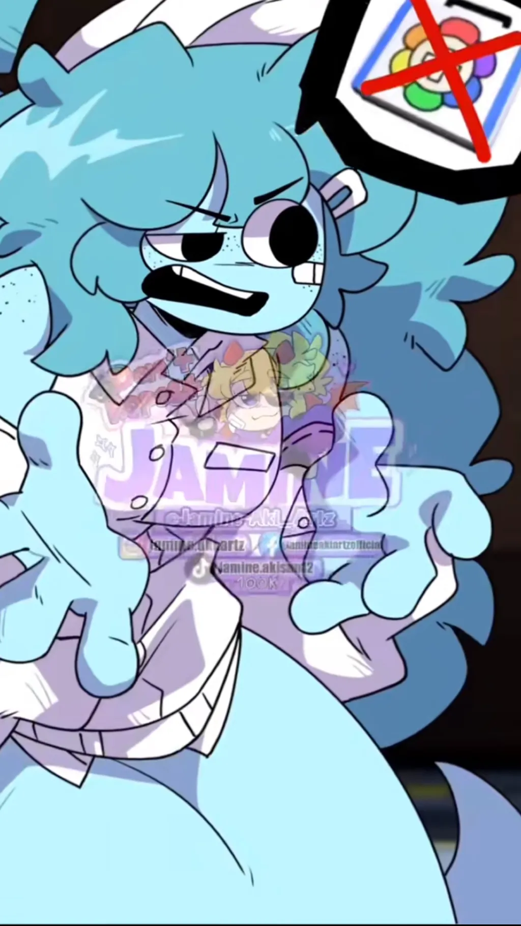 ai character: Mad Connie background