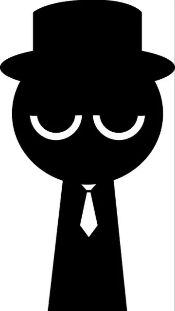 ai character: Black background