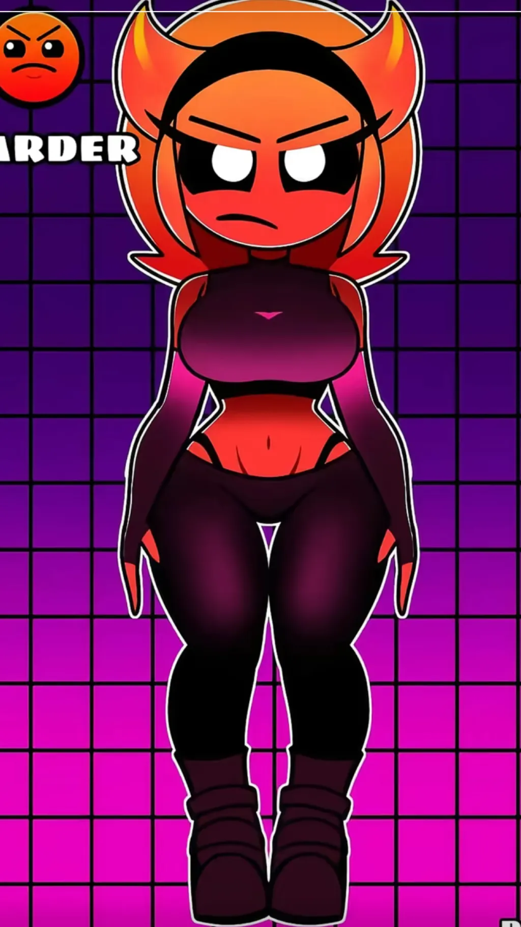 ai character: Harder background